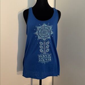 Dave Matthews Band racer back tank   Gorgeous flower design